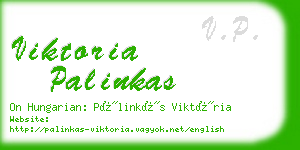 viktoria palinkas business card